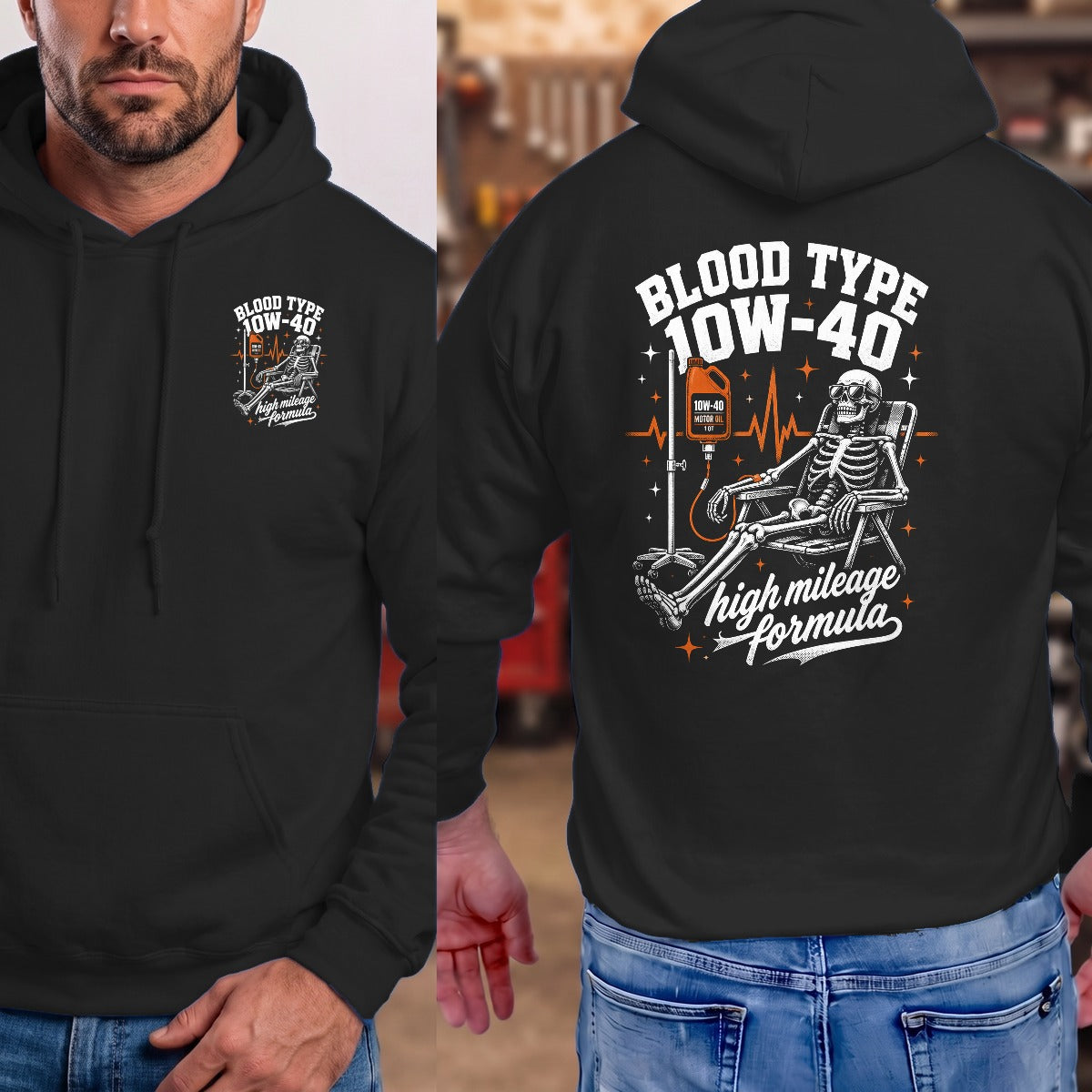 Black | Front & Back
