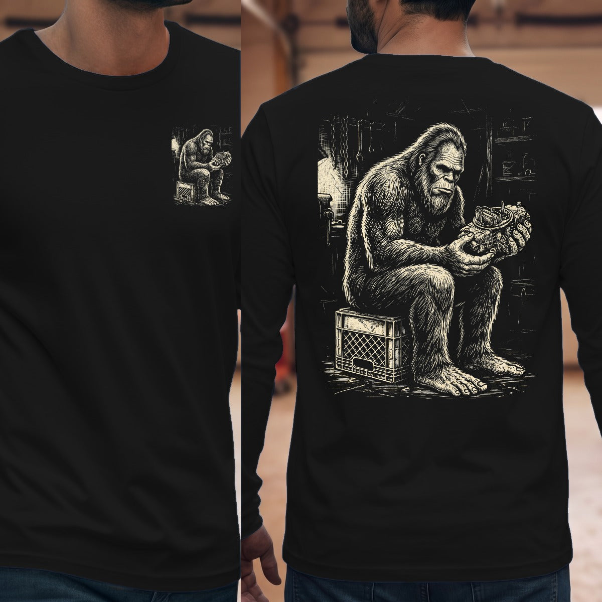 Black | Front & Back