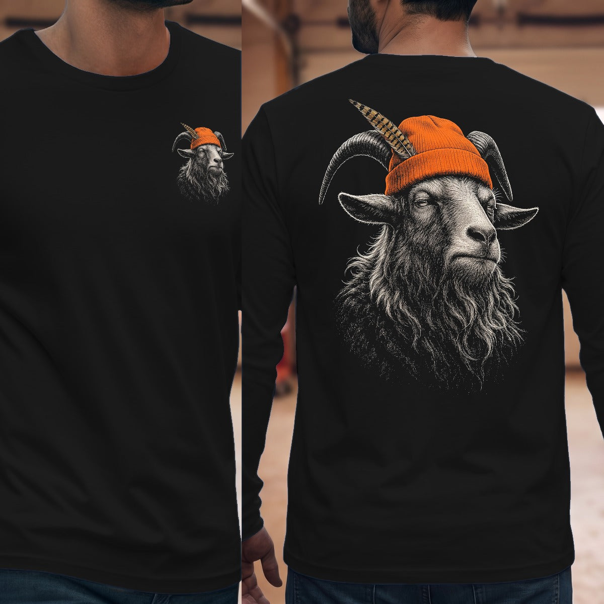Black | Front & Back