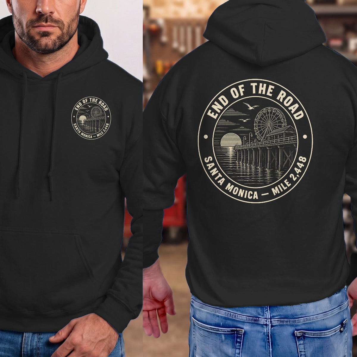 Black | Front & Back
