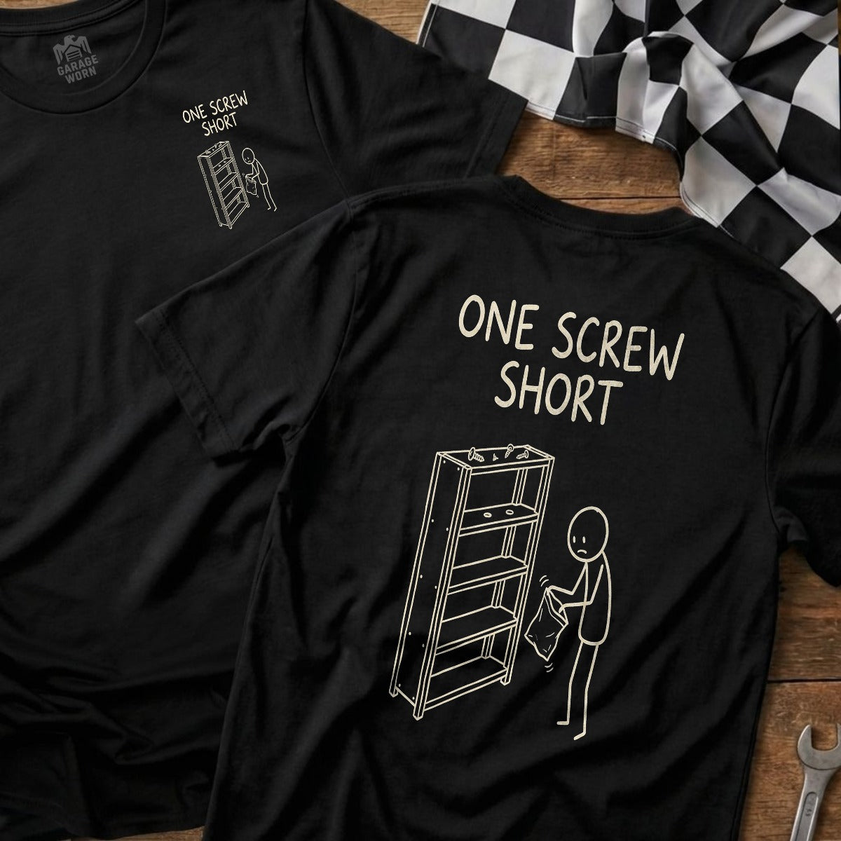 Black | Front & Back
