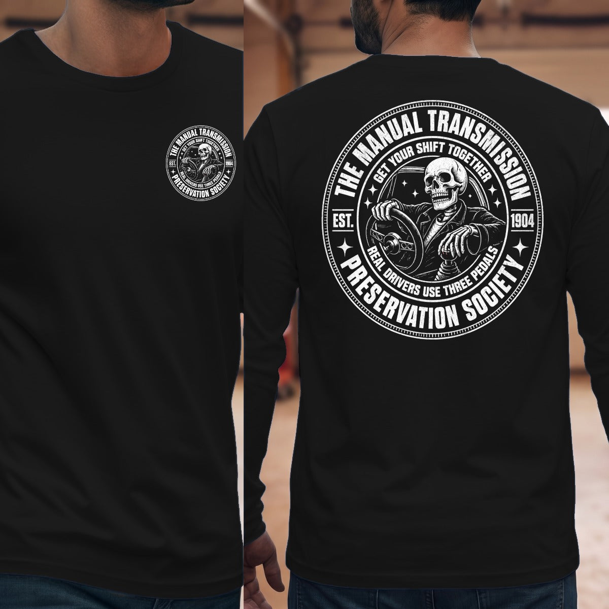 Black | Front & Back