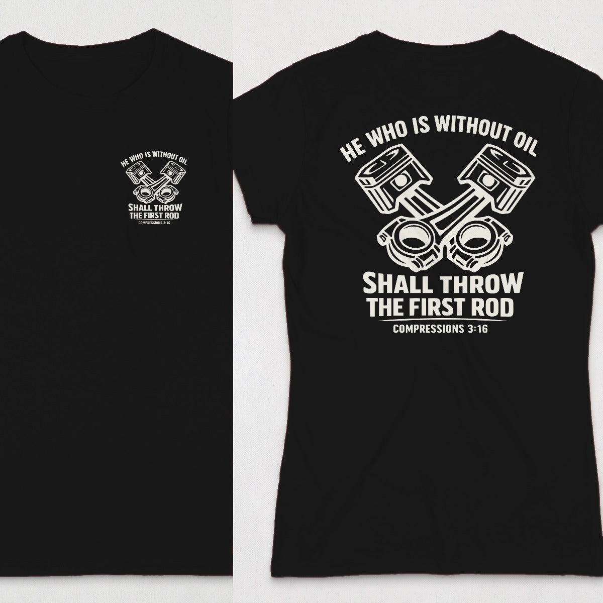 Black | Left Chest + Back