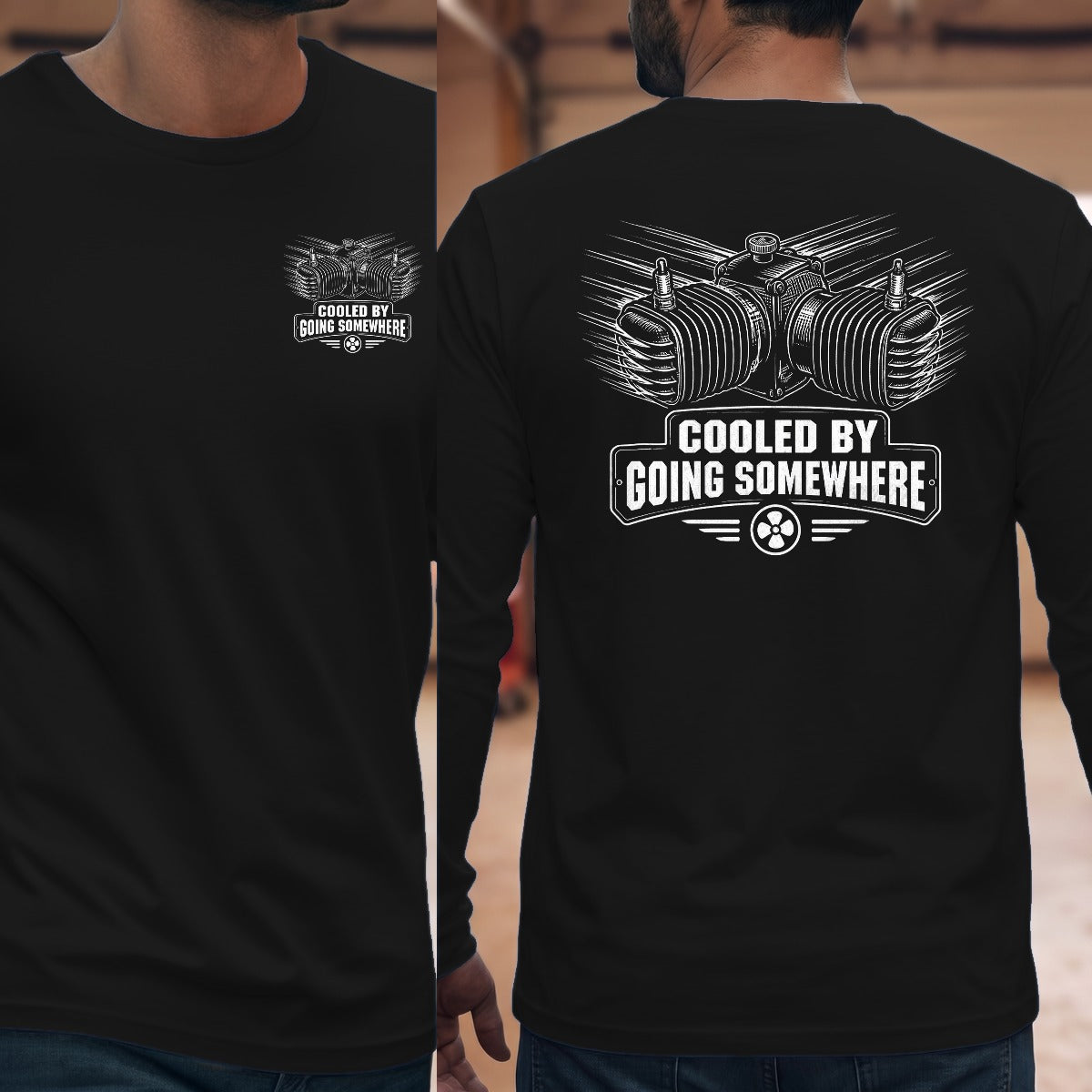 Black | Front & Back