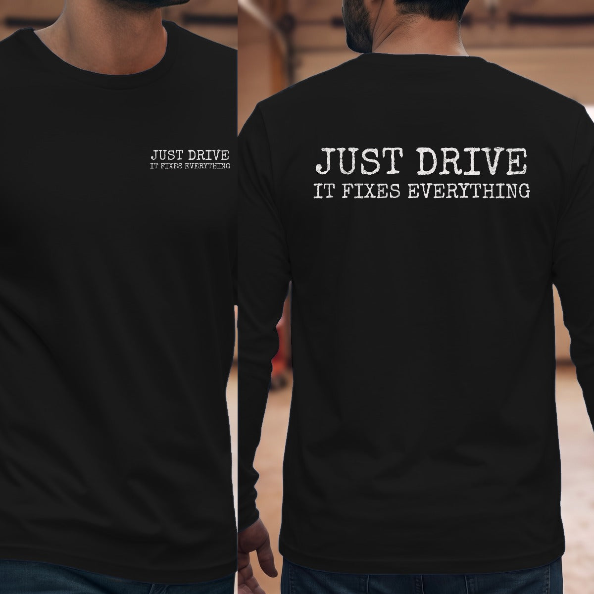Black | Front & Back