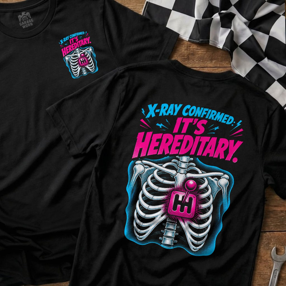 Black | Front & Back