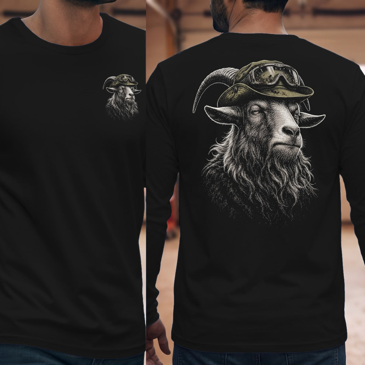 Black | Front & Back