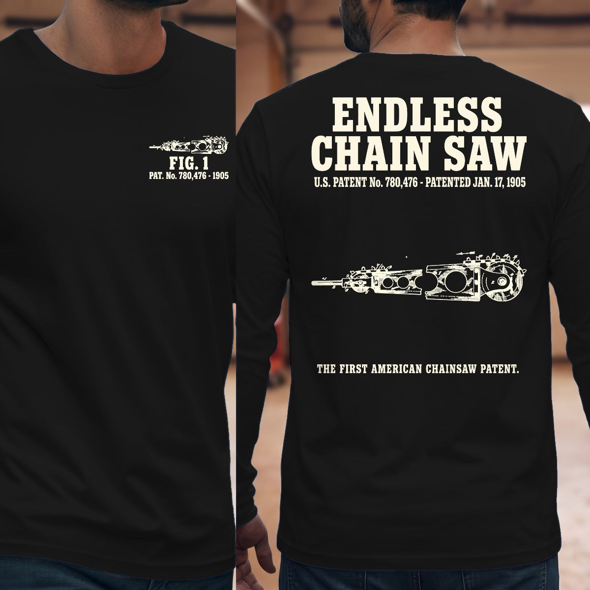 Black | Front & Back