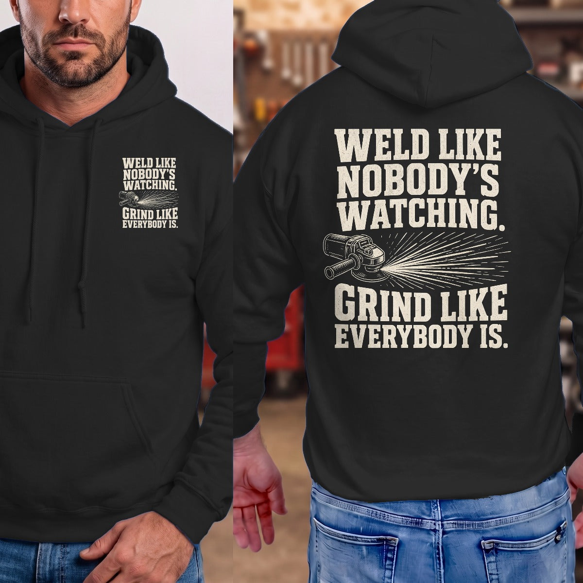 Black | Front & Back