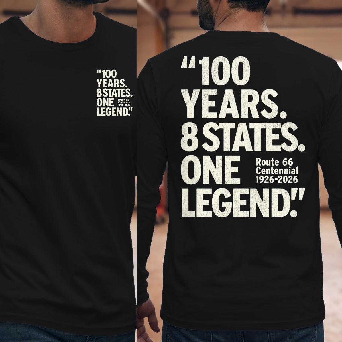 Black | Front & Back