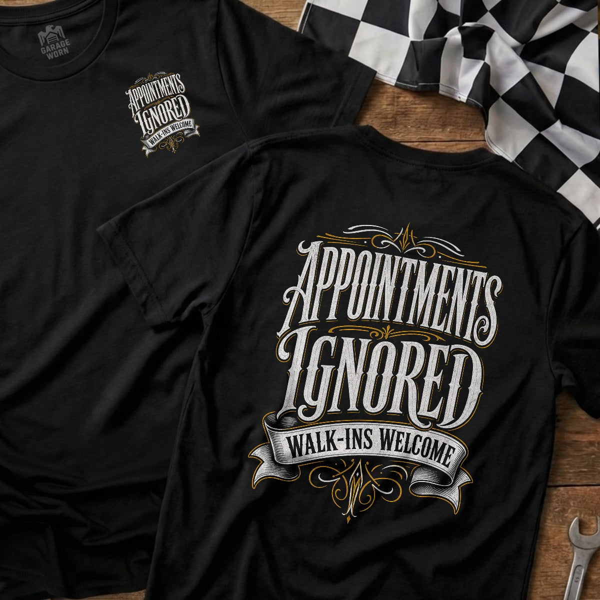 Black | Front & Back