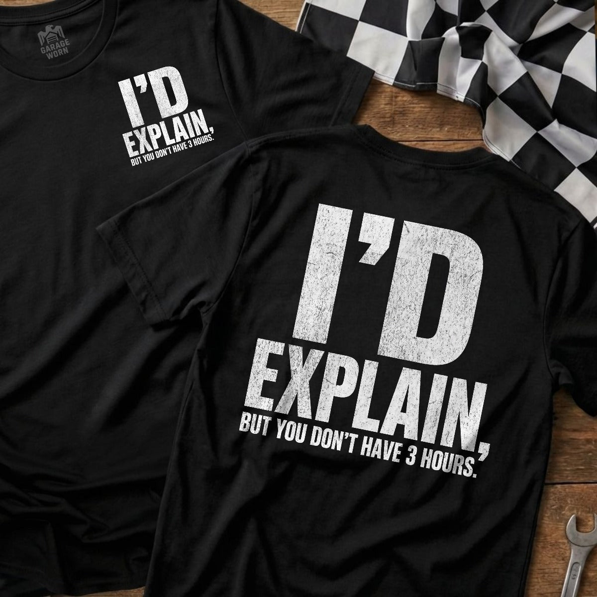 Black | Front & Back