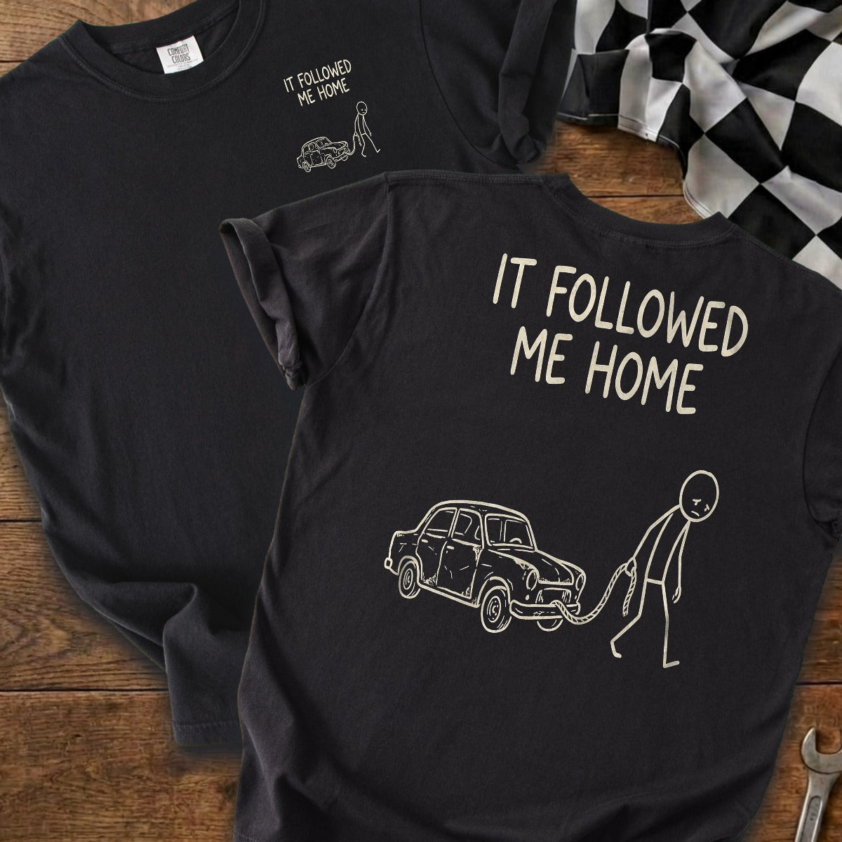 Black | Front & Back
