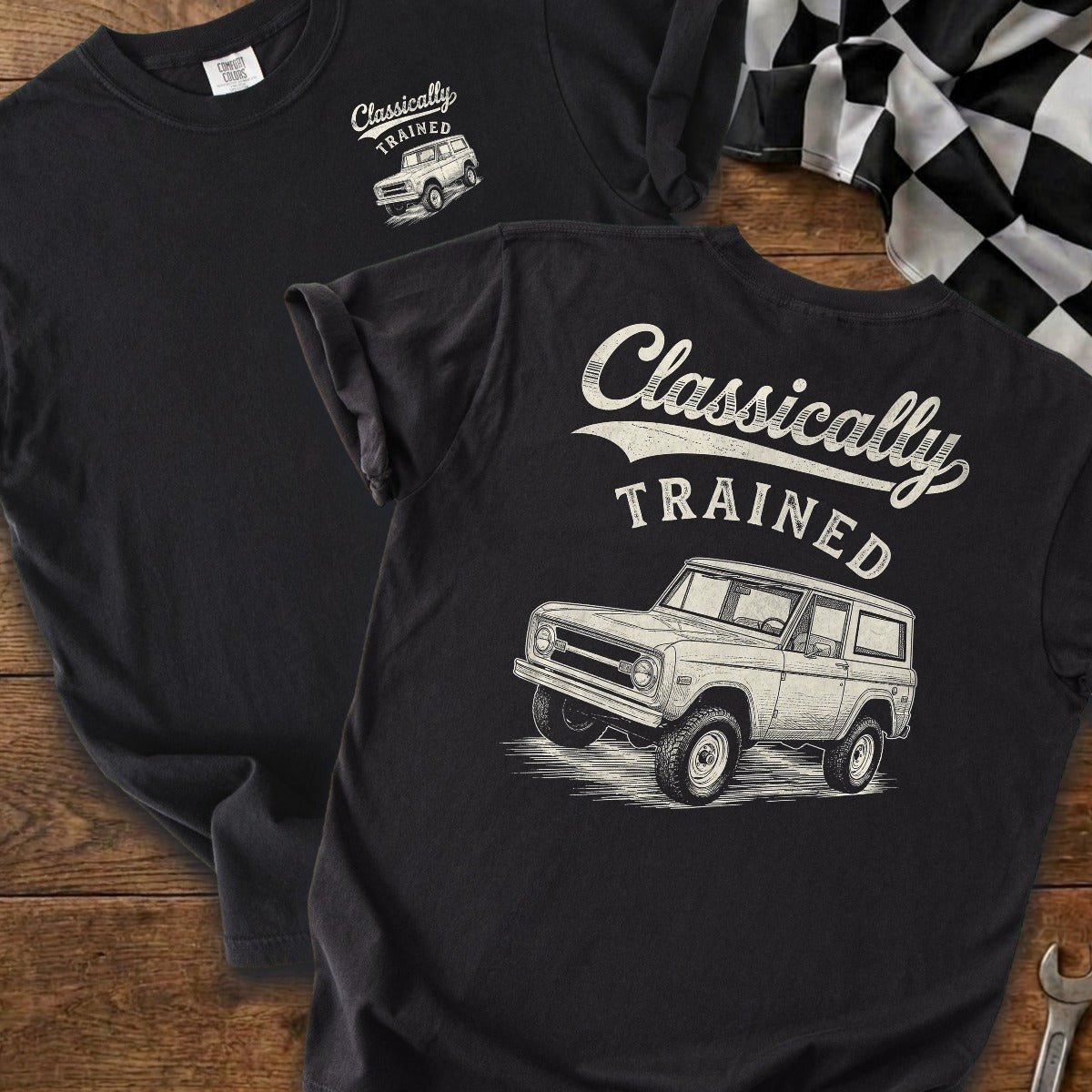Black | Front & Back