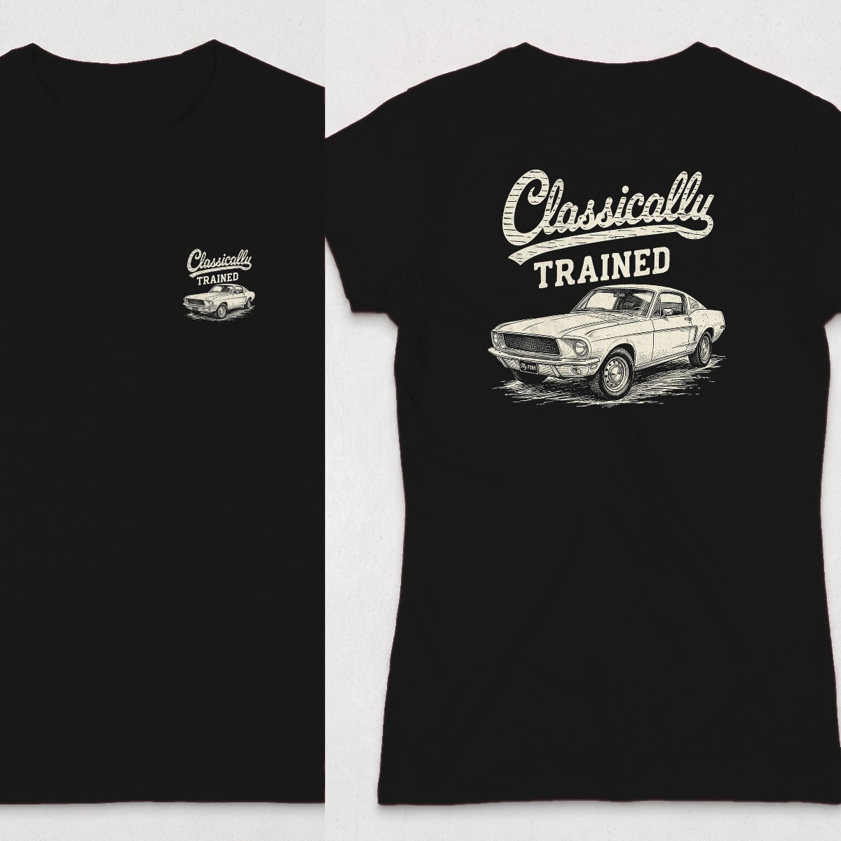 Black | Front & Back