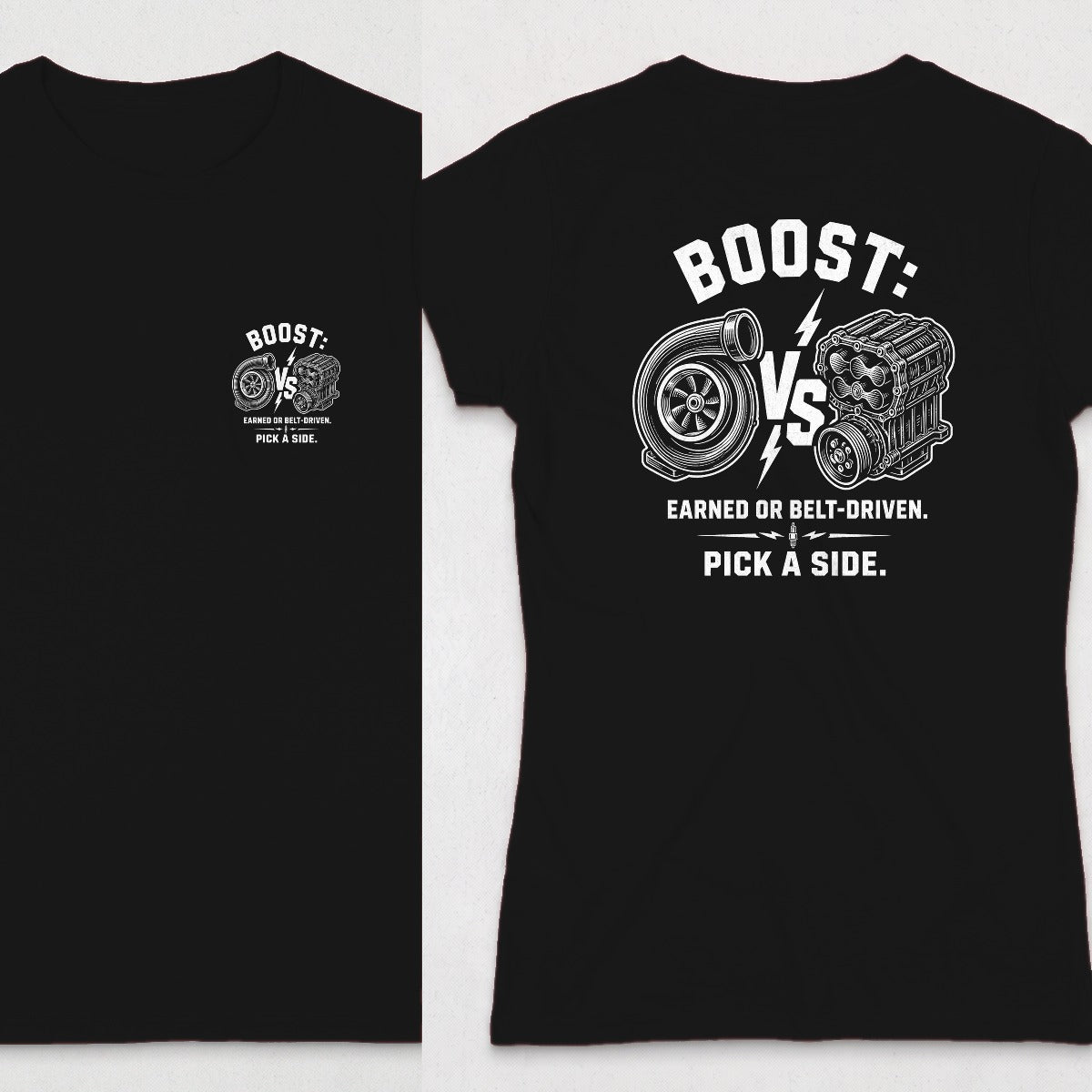Black | Front & Back