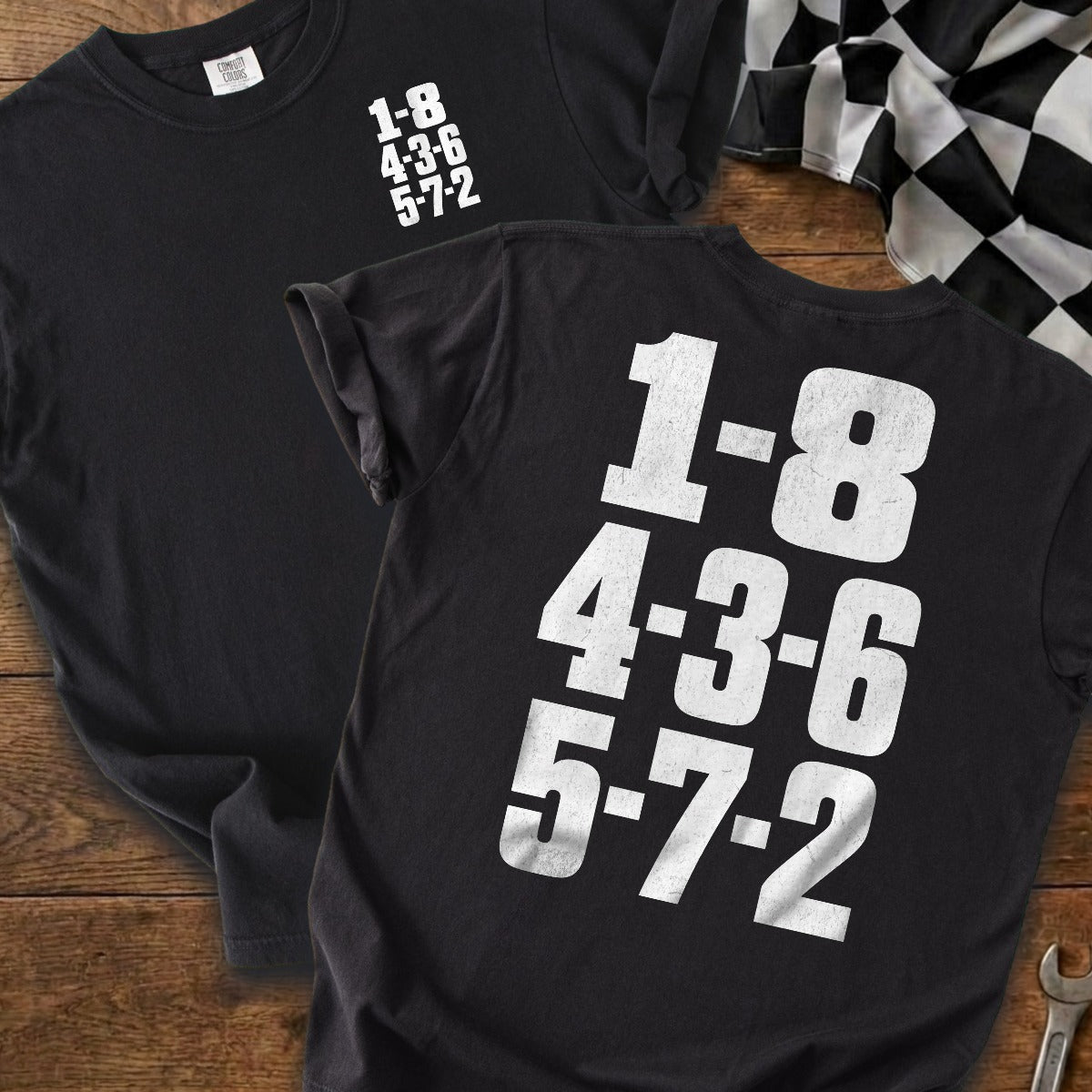 Black | Front & Back