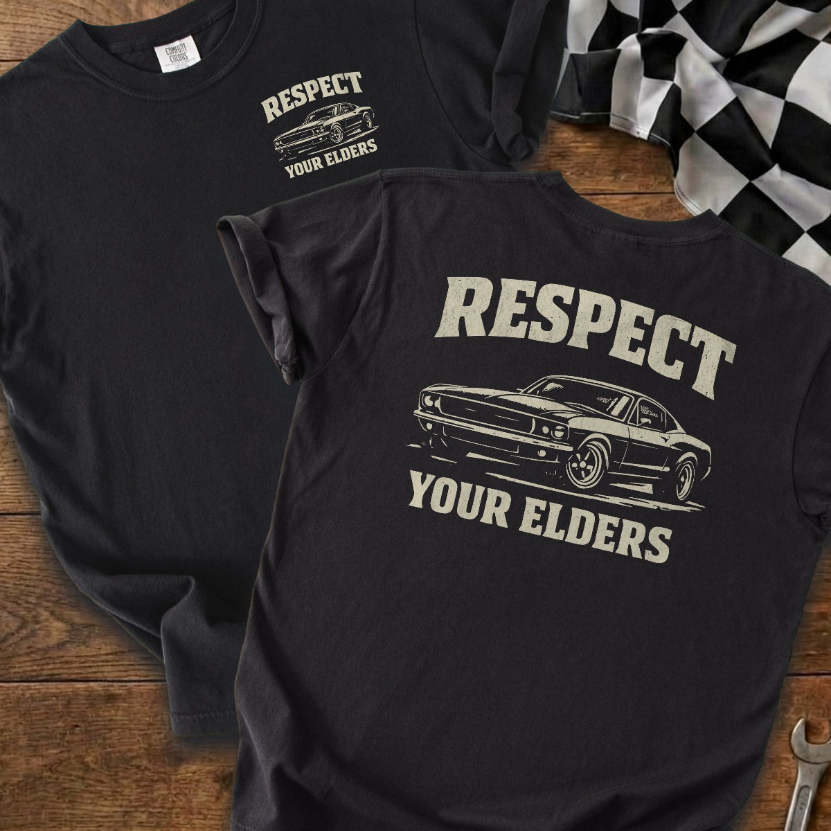 Black | Front & Back