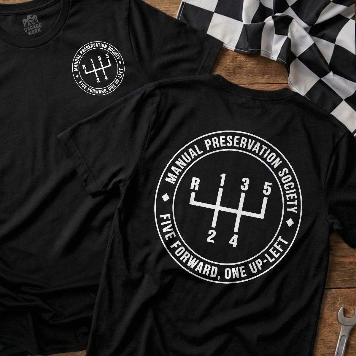 Black | Front & Back