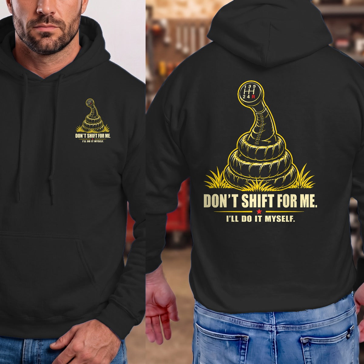 Black | Front & Back