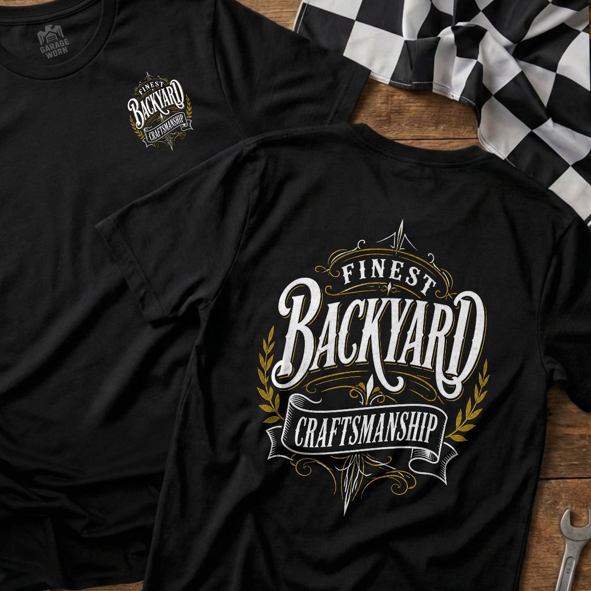 Black | Front & Back