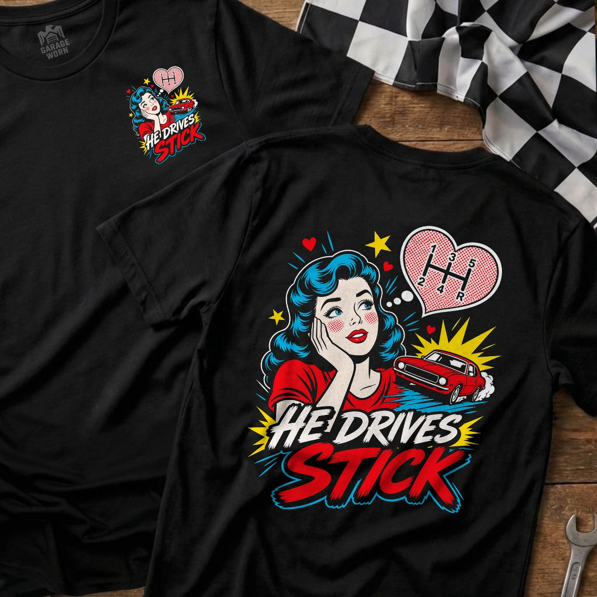 Black | Front & Back