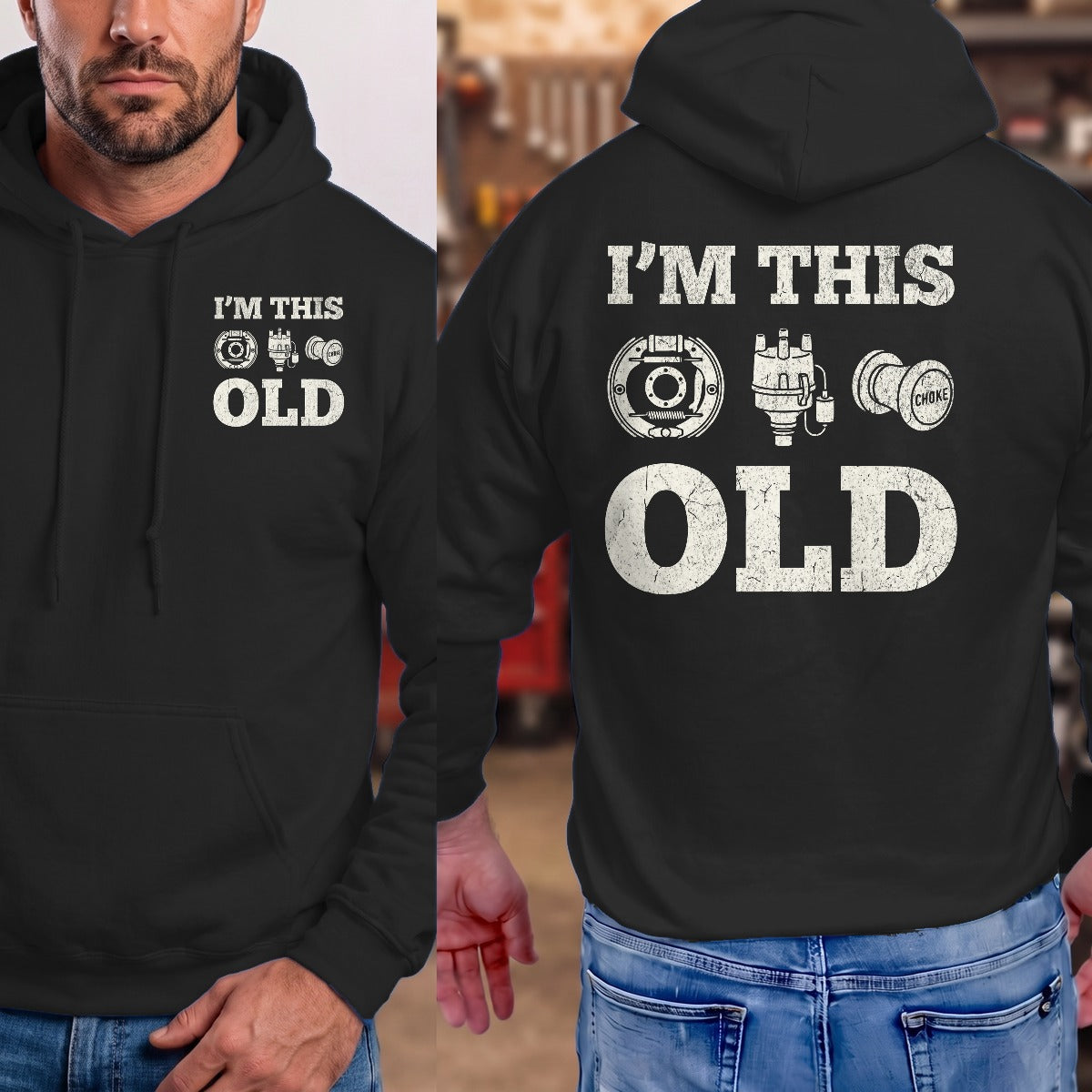 Black | Front & Back