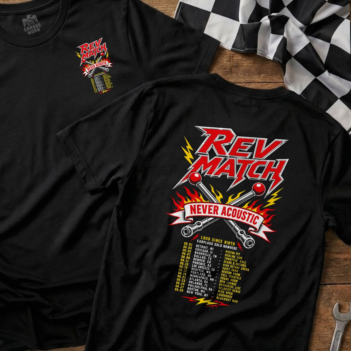 Black | Front & Back