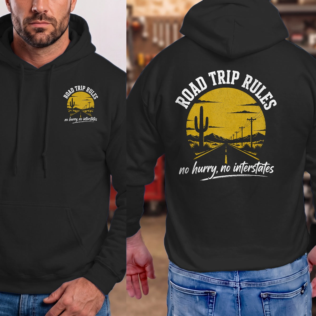 Black | Front & Back