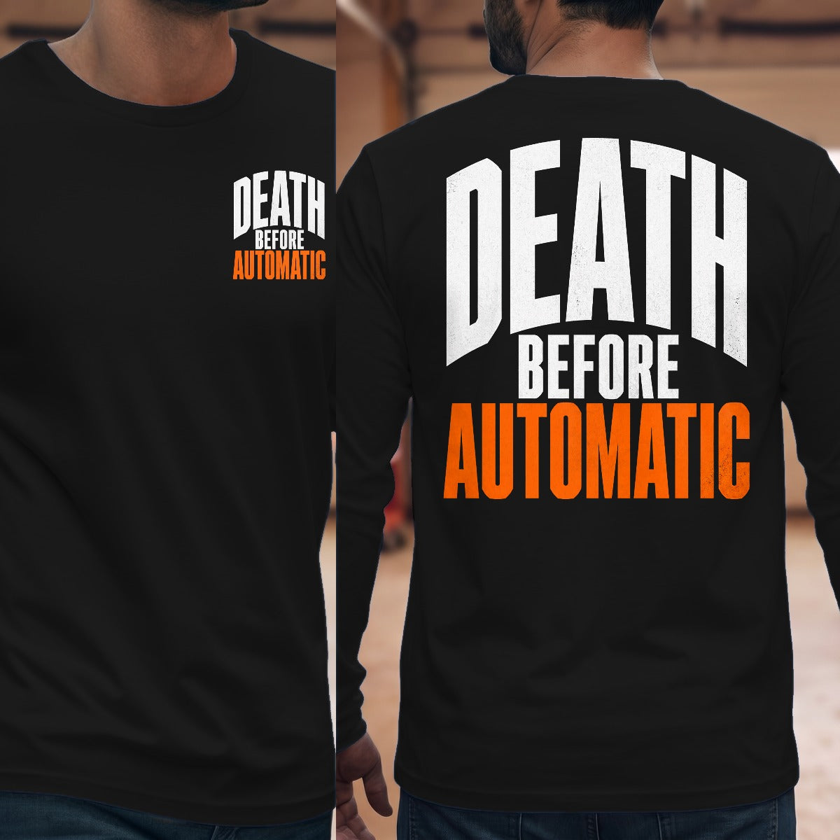 Black | Front & Back