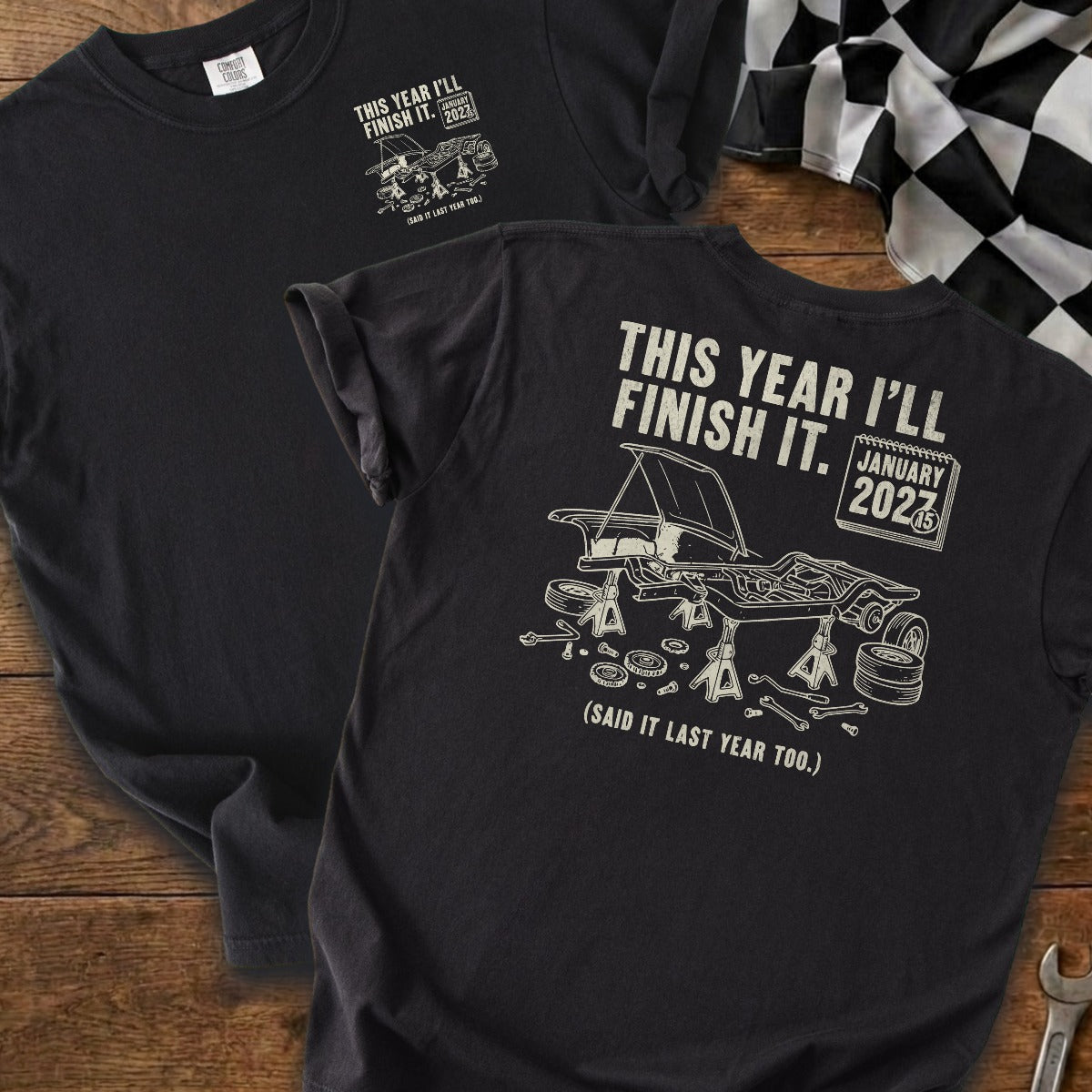 Black | Front & Back