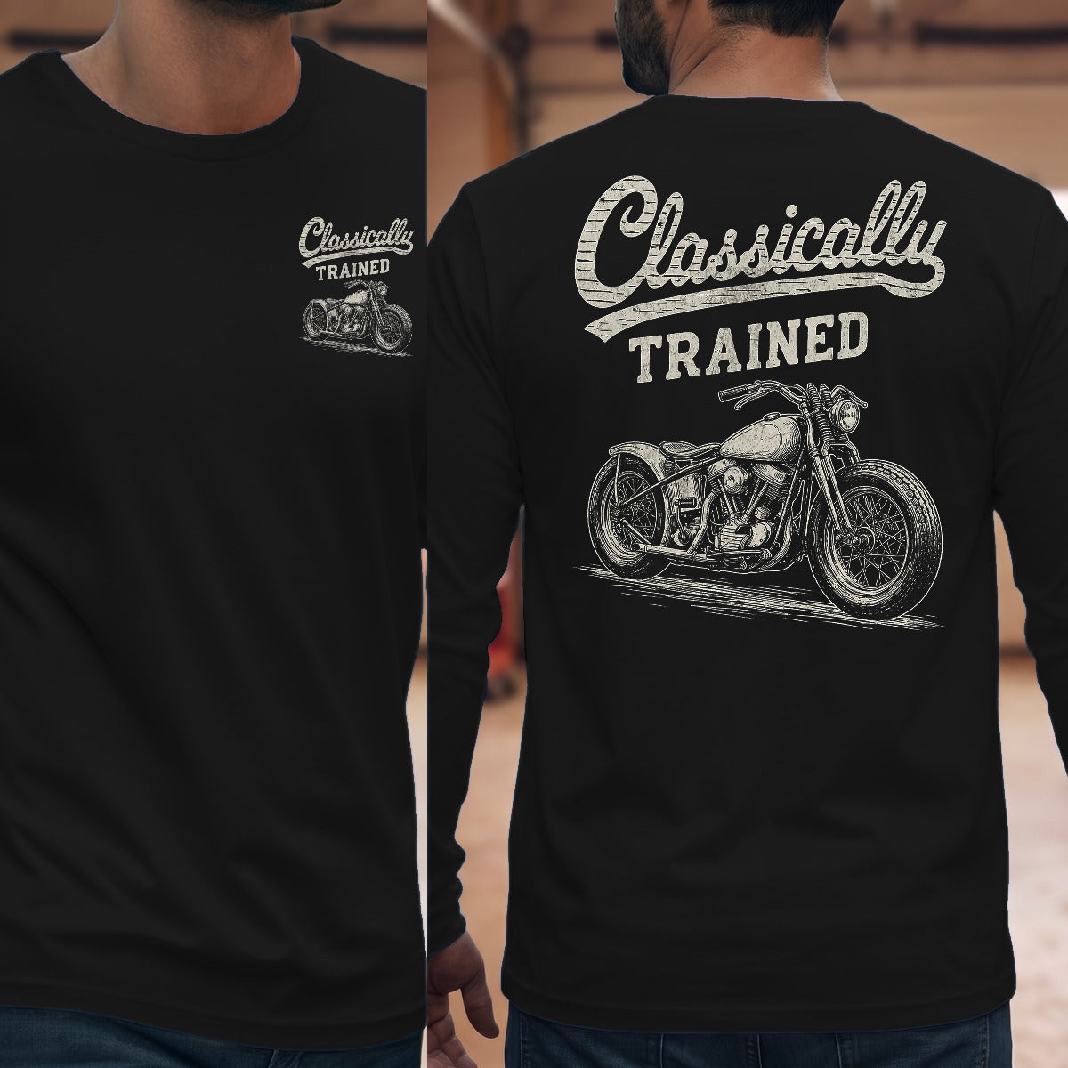 Black | Front & Back
