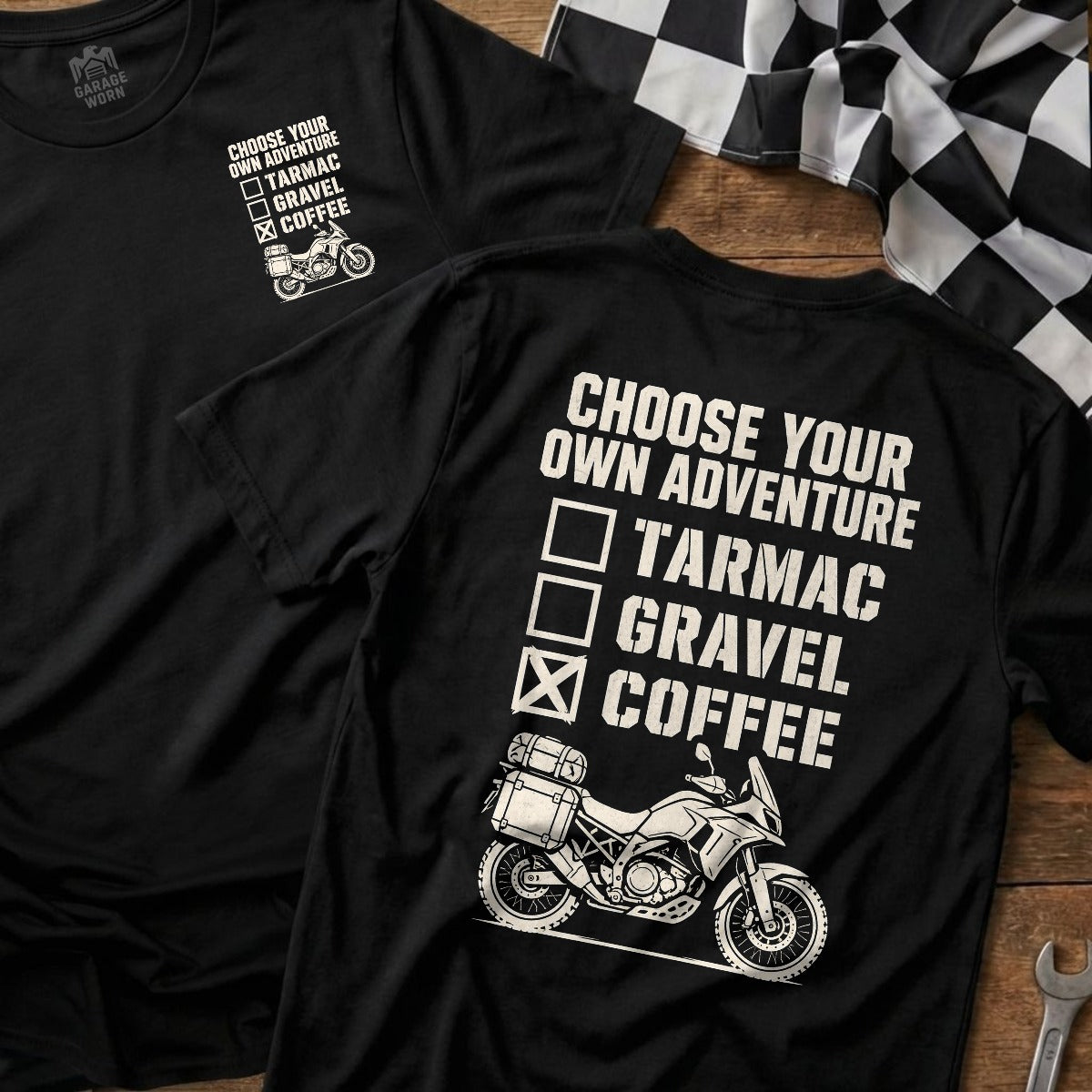 Black | Front & Back