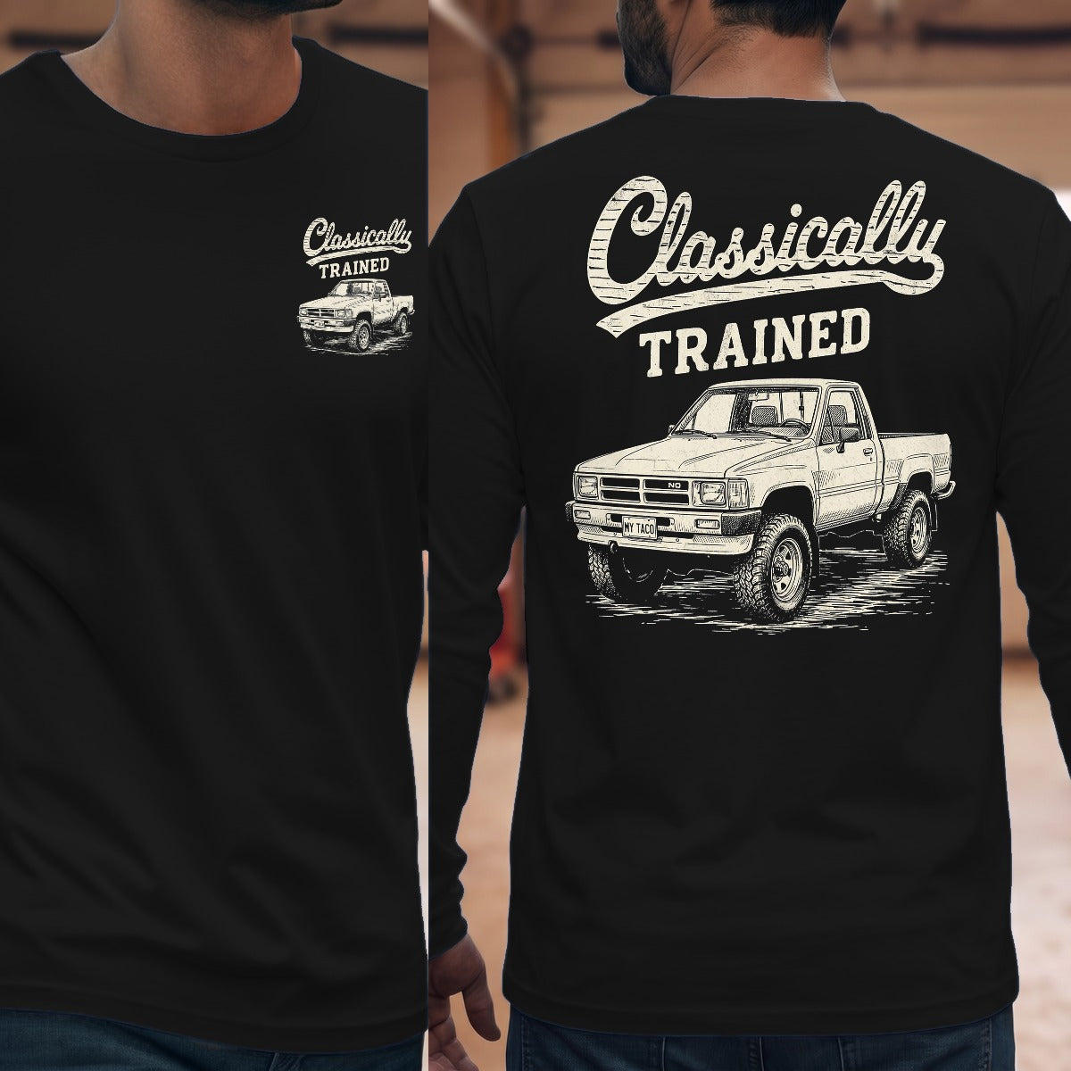 Black | Front & Back