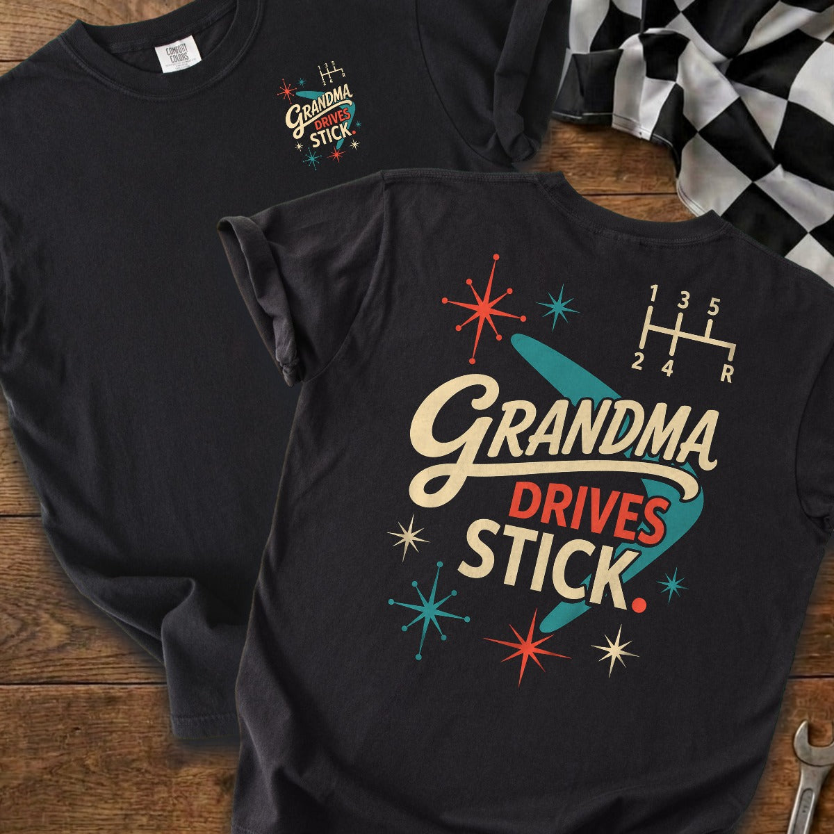 Black | Front & Back