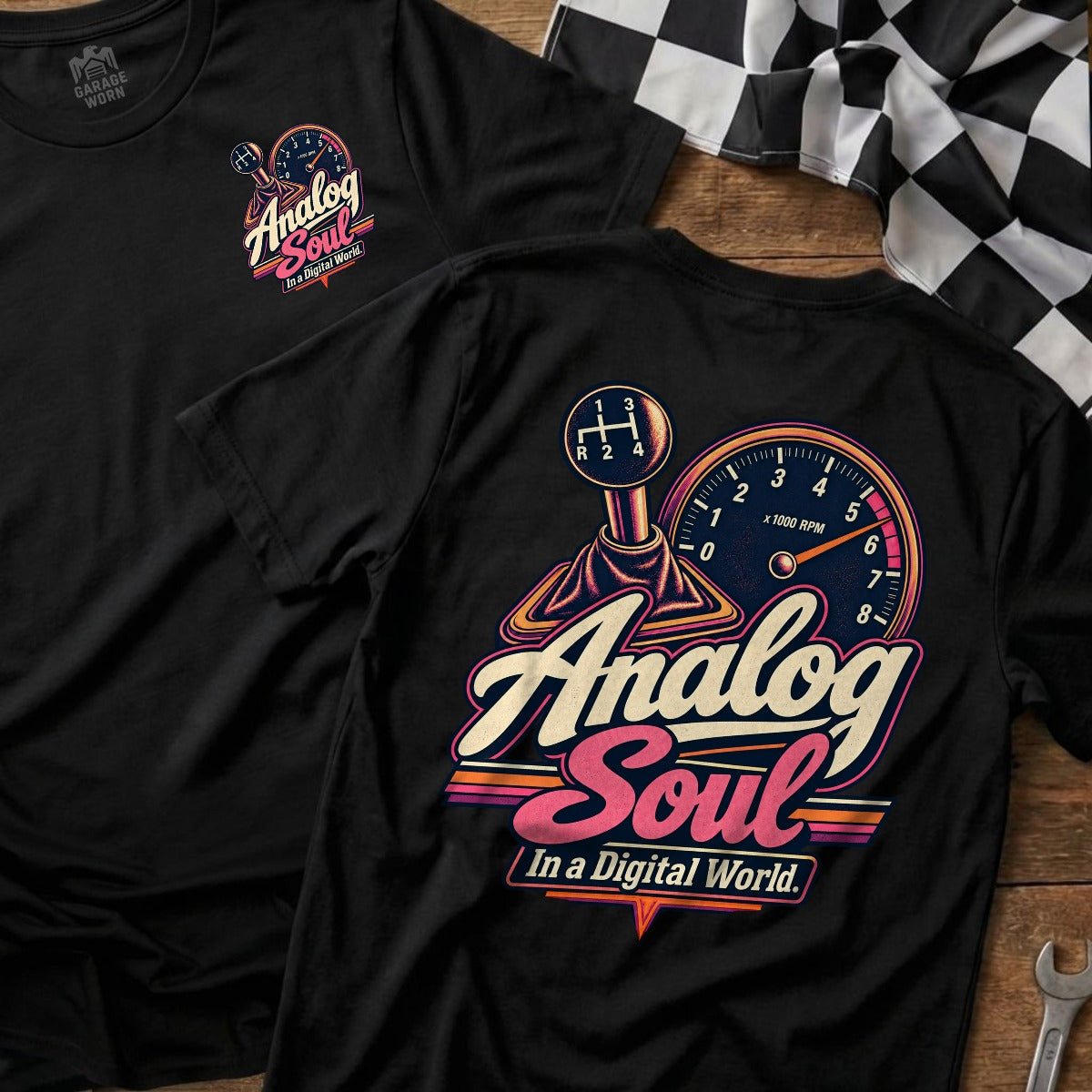 Black | Front & Back