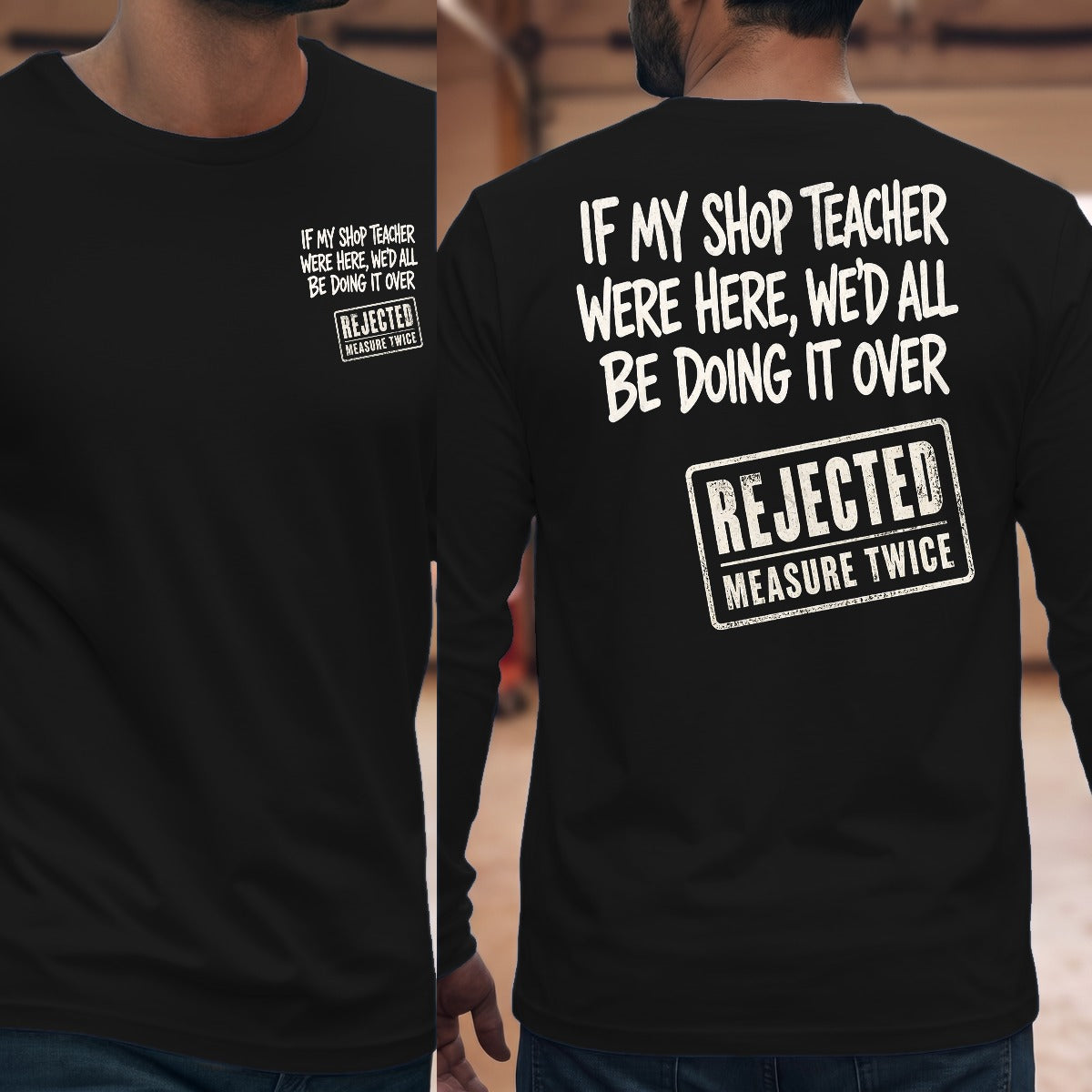 Black | Front & Back