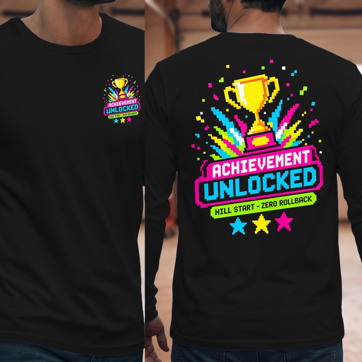 Black | Front & Back