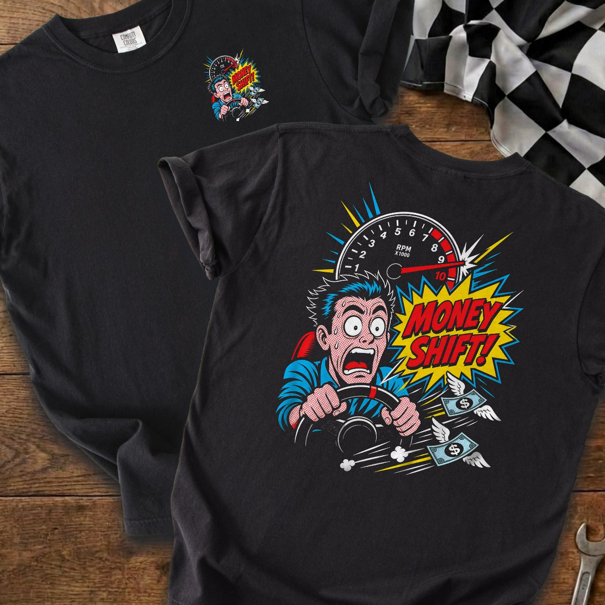 Black | Front & Back
