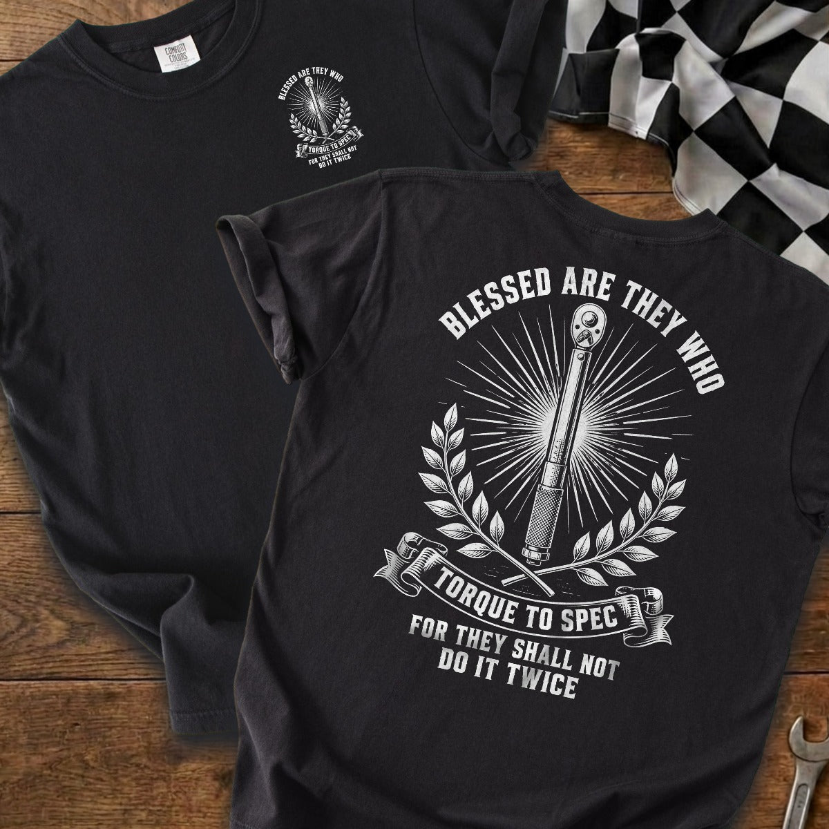 Black | Front & Back