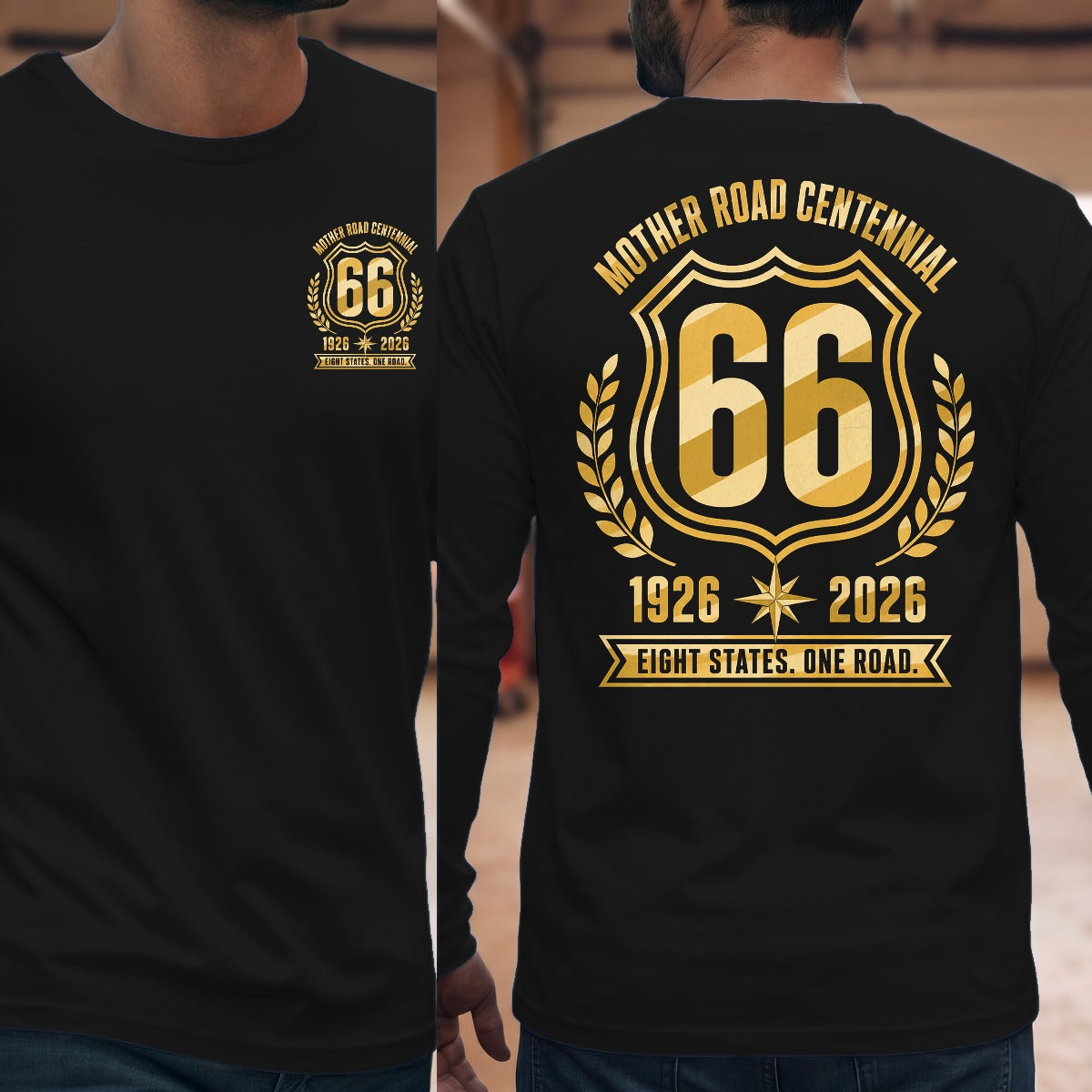 Black | Front & Back