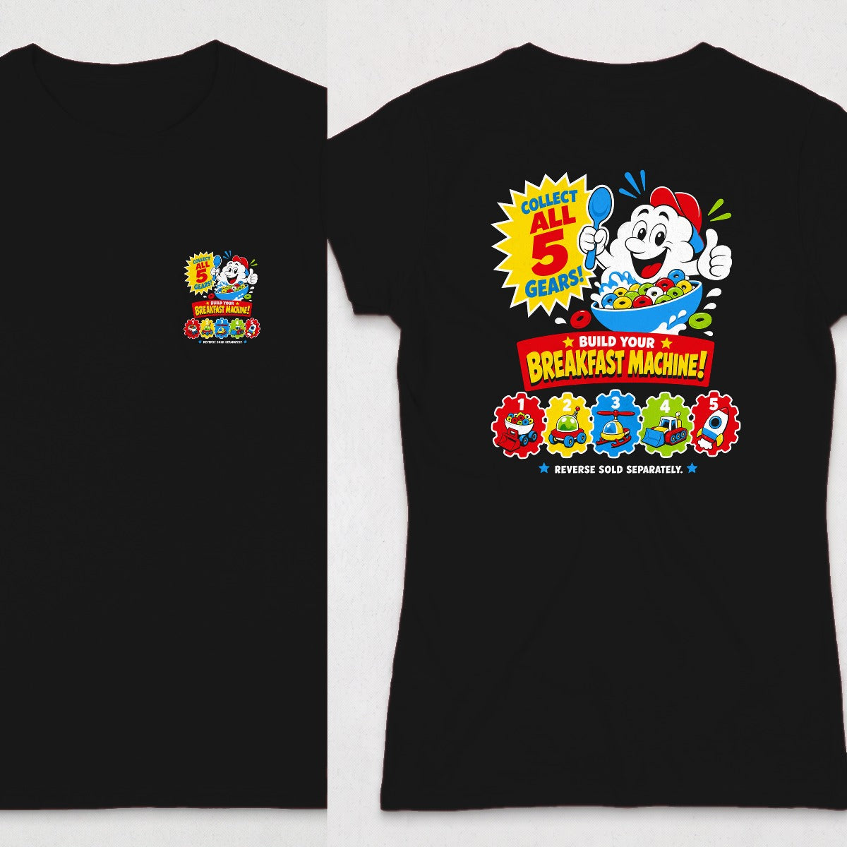 Black | Front & Back