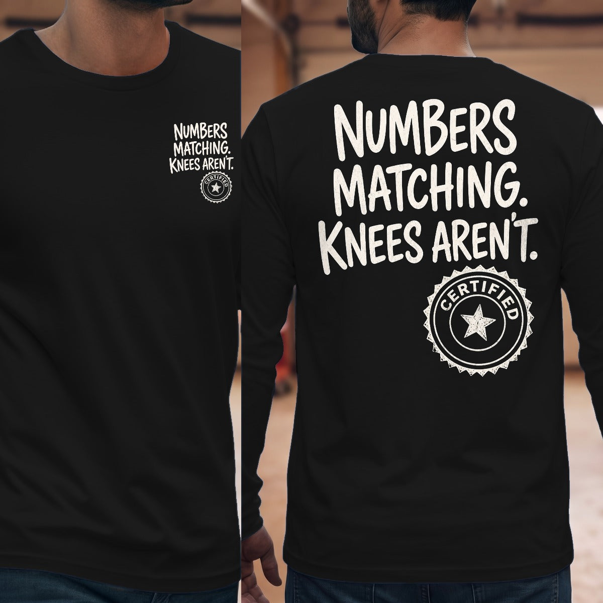 Black | Front & Back