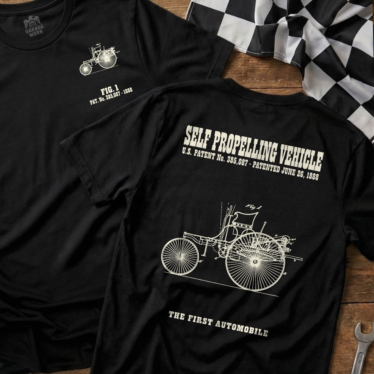 Black | Front & Back