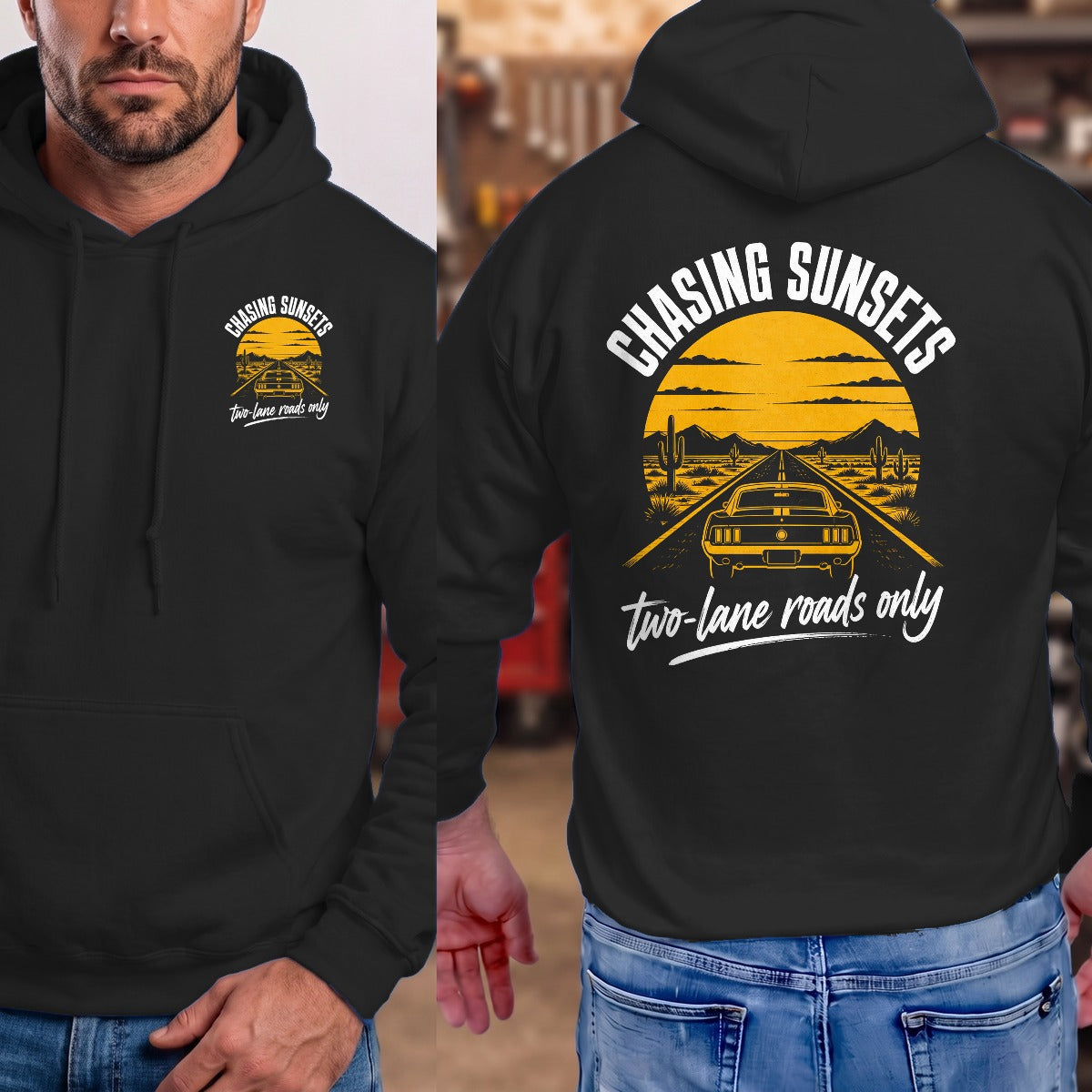 Black | Front & Back