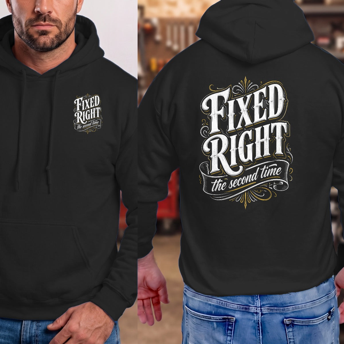 Black | Front & Back