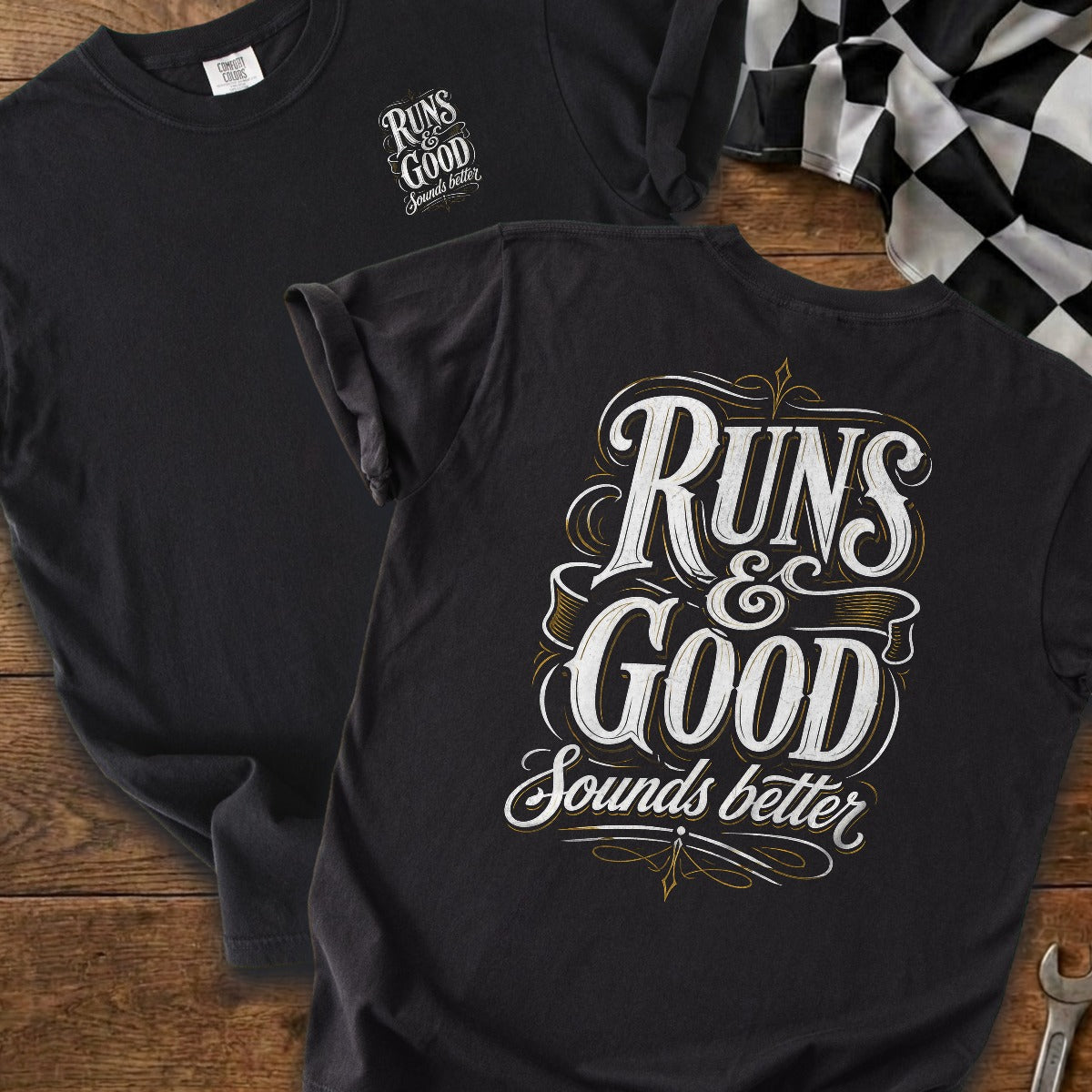 Black | Front & Back