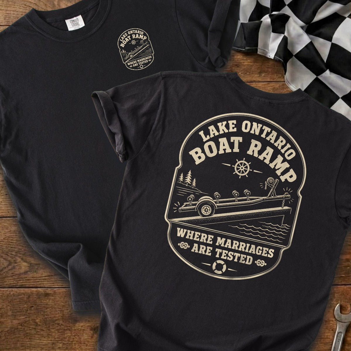 Black | Front & Back
