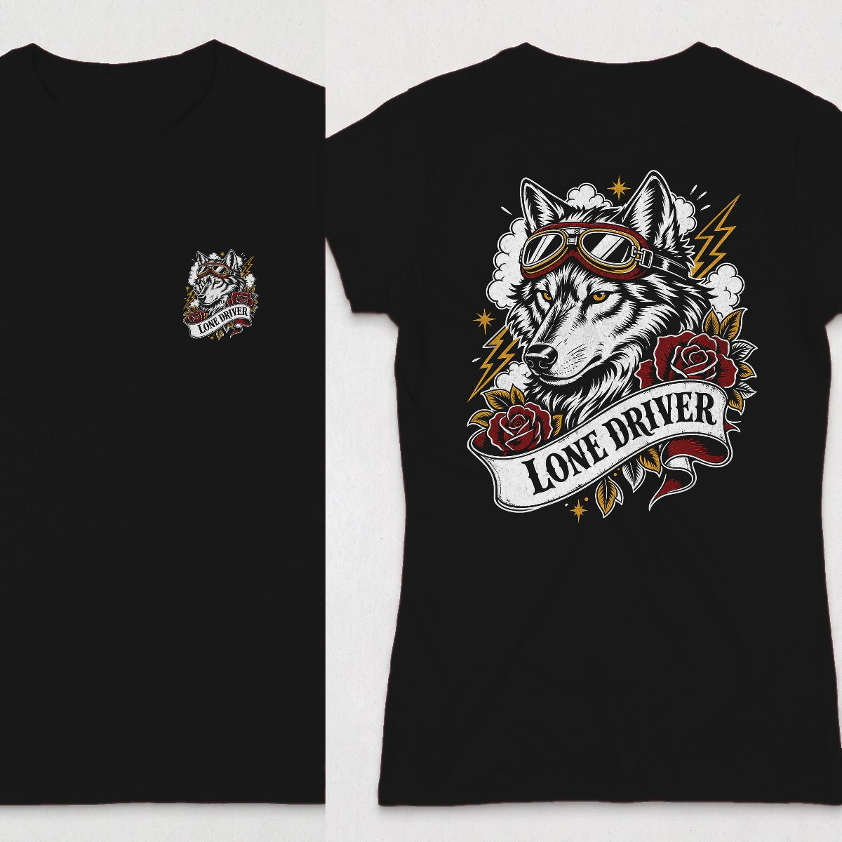 Black | Front & Back