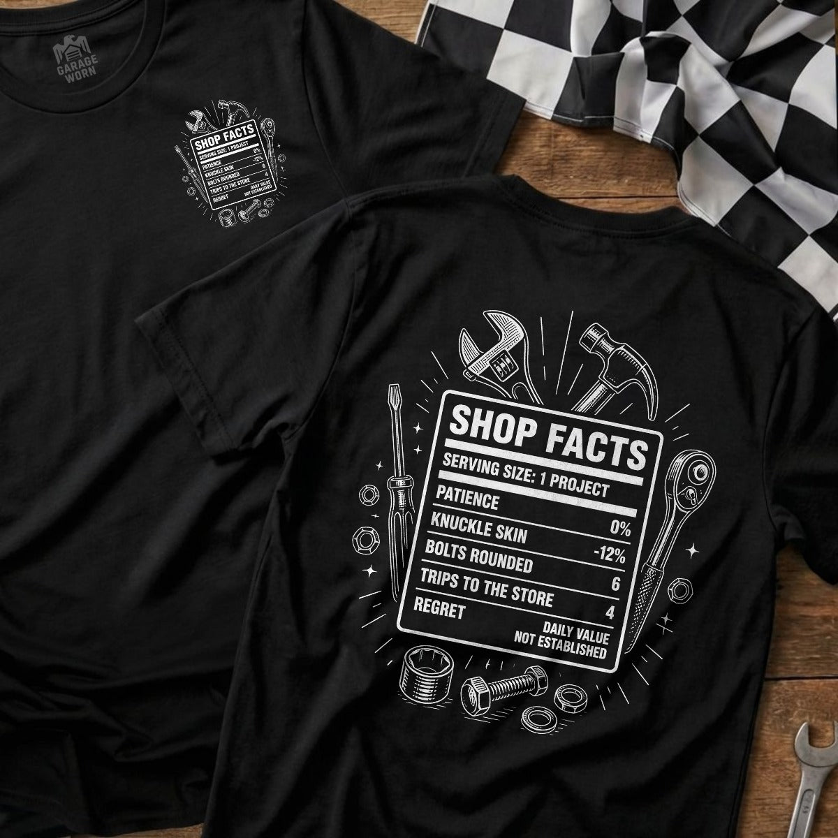 Black | Front & Back